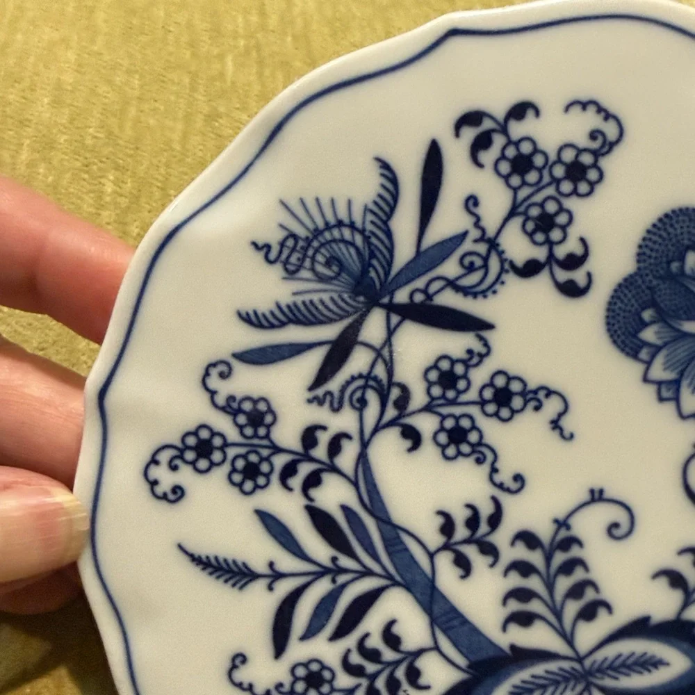 Blue Danube Trivet, Made in Japan, Discontinued